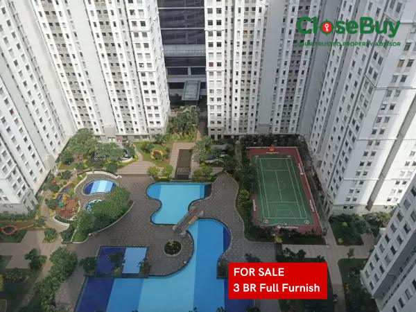 DIJUAL APARTEMEN GREENBAY PLUIT 3 BR FULLY FURNISHED